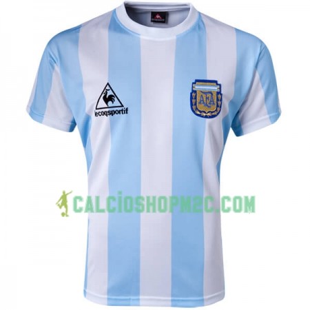 Argentina Retro Maglia Prima 1986 Manica Corta